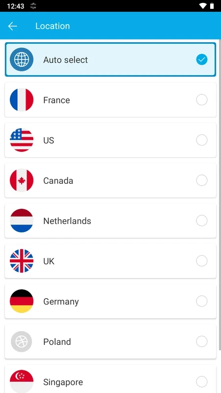 SuperVPN Pro — στιγμιότυπο οθόνης 4